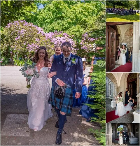 A Gorgeous Summer Wedding At Ardoe House Hotel Wedding Venue — photograph 6 by Mike Custer