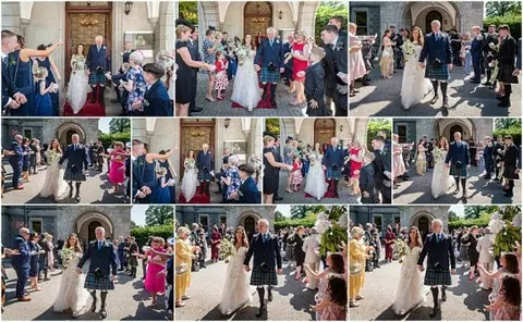 A Gorgeous Summer Wedding At Ardoe House Hotel Wedding Venue — photograph 9 by Mike Custer