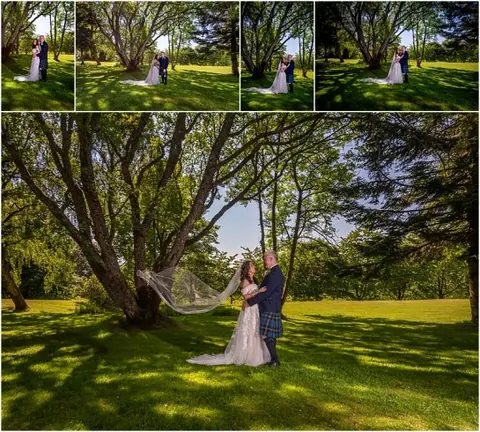 A Gorgeous Summer Wedding At Ardoe House Hotel Wedding Venue — photograph 11 by Mike Custer