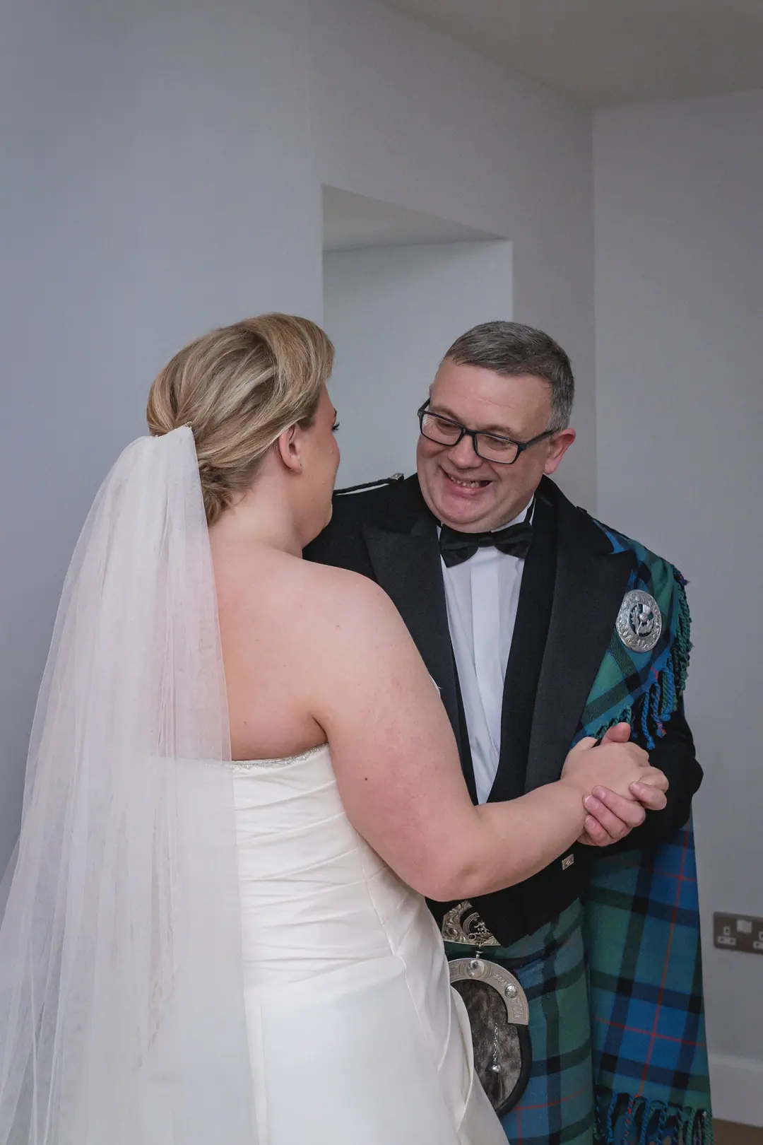 Georgia and Bremner's wedding at the Glenmoriston Townhouse Hotel, Inverness