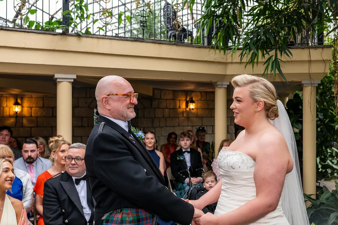 Georgia and Bremner's wedding at the Glenmoriston Townhouse Hotel, Inverness