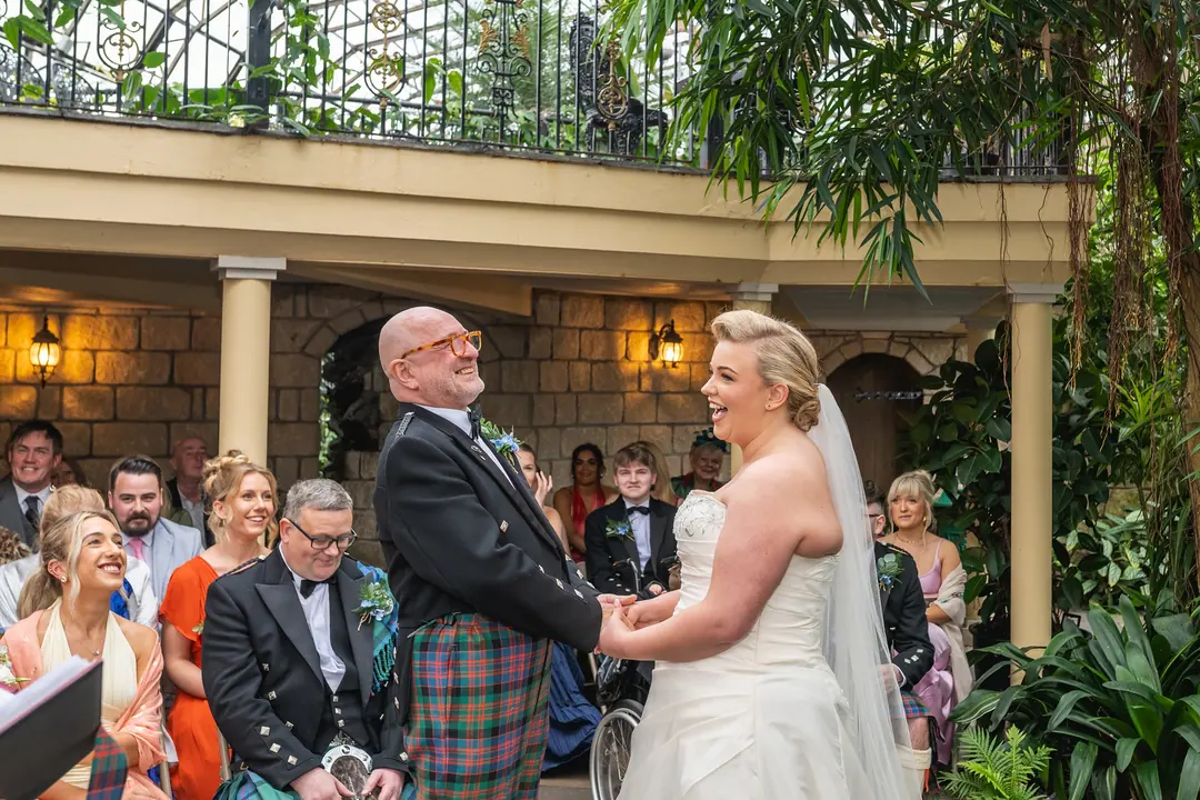 Georgia and Bremner's wedding at the Glenmoriston Townhouse Hotel, Inverness