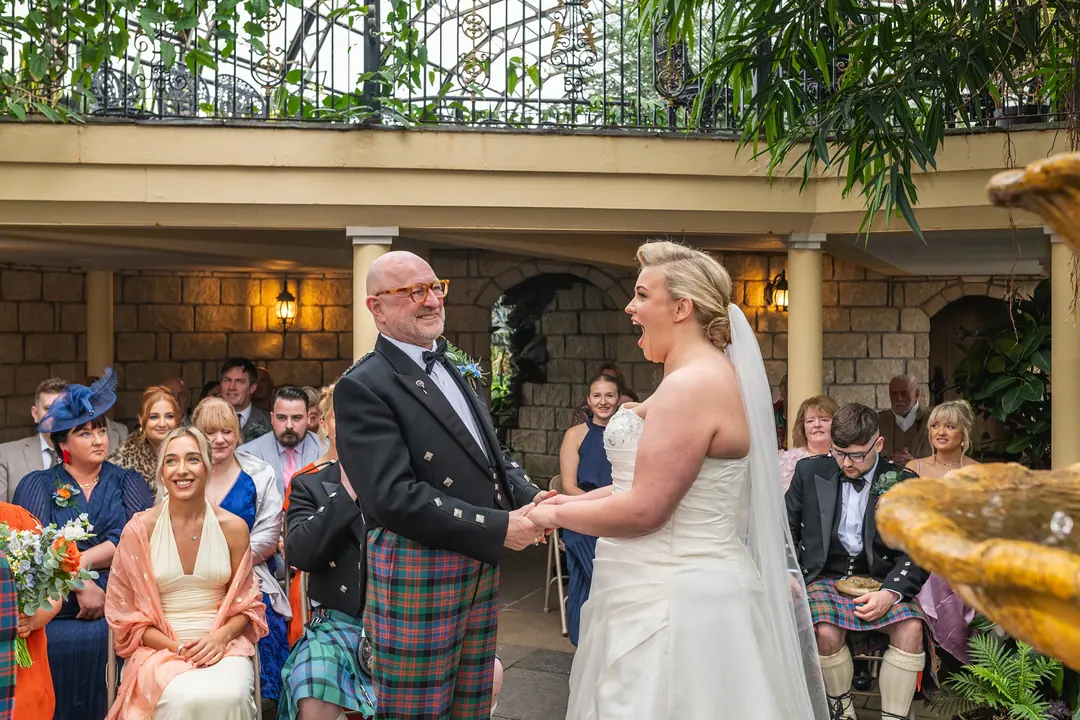 Georgia and Bremner's wedding at the Glenmoriston Townhouse Hotel, Inverness
