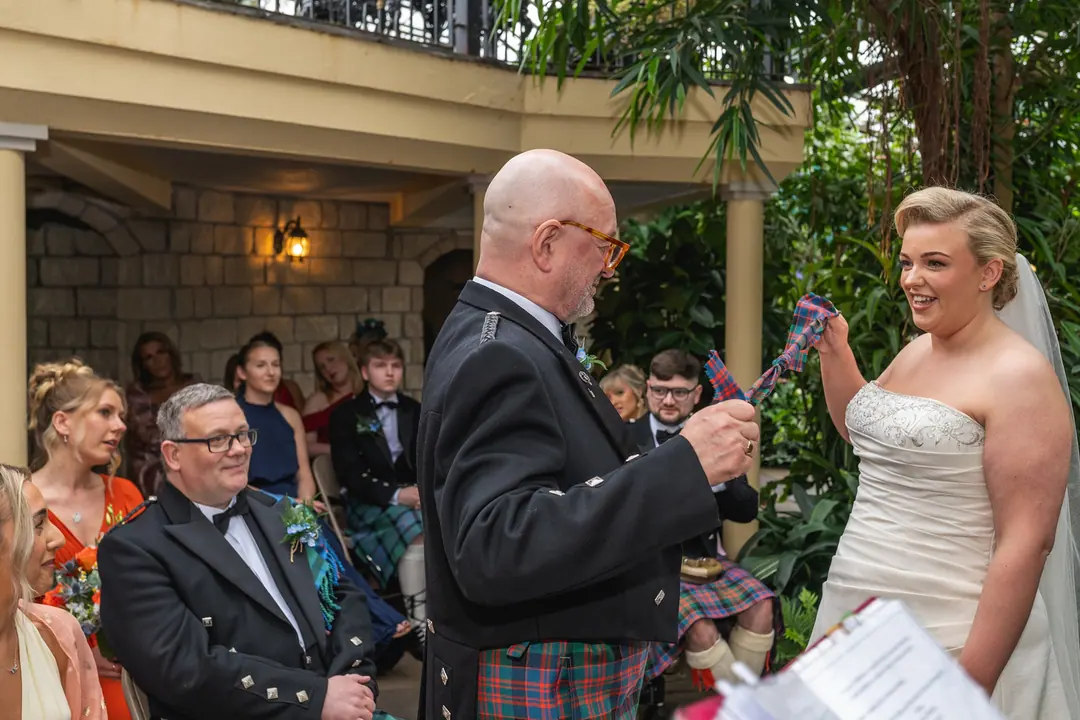 Georgia and Bremner's wedding at the Glenmoriston Townhouse Hotel, Inverness