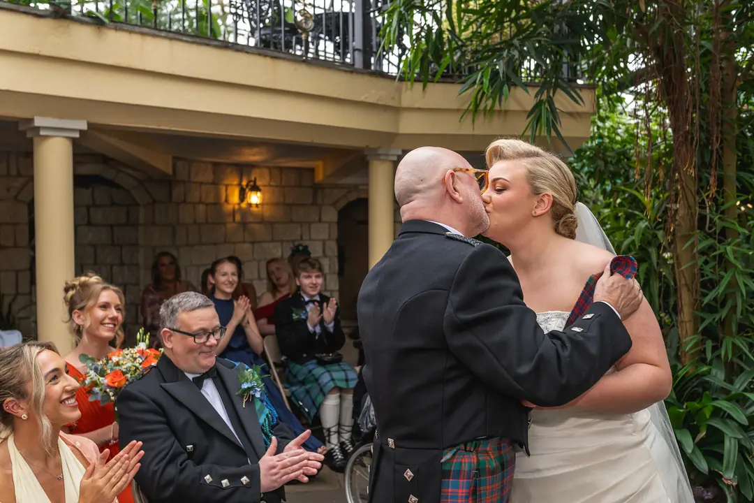 Georgia and Bremner's wedding at the Glenmoriston Townhouse Hotel, Inverness