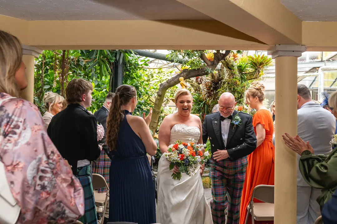 Georgia and Bremner's wedding at the Glenmoriston Townhouse Hotel, Inverness