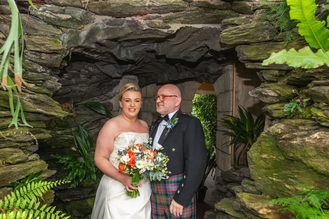Georgia and Bremner's wedding at the Glenmoriston Townhouse Hotel, Inverness