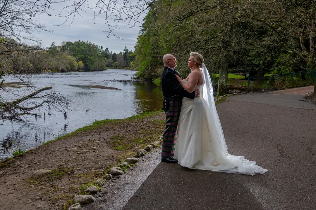 Georgia and Bremner's wedding at the Glenmoriston Townhouse Hotel, Inverness