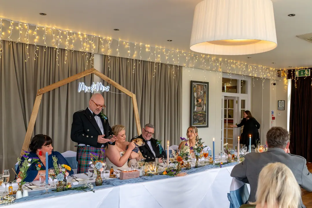 Georgia and Bremner's wedding at the Glenmoriston Townhouse Hotel, Inverness