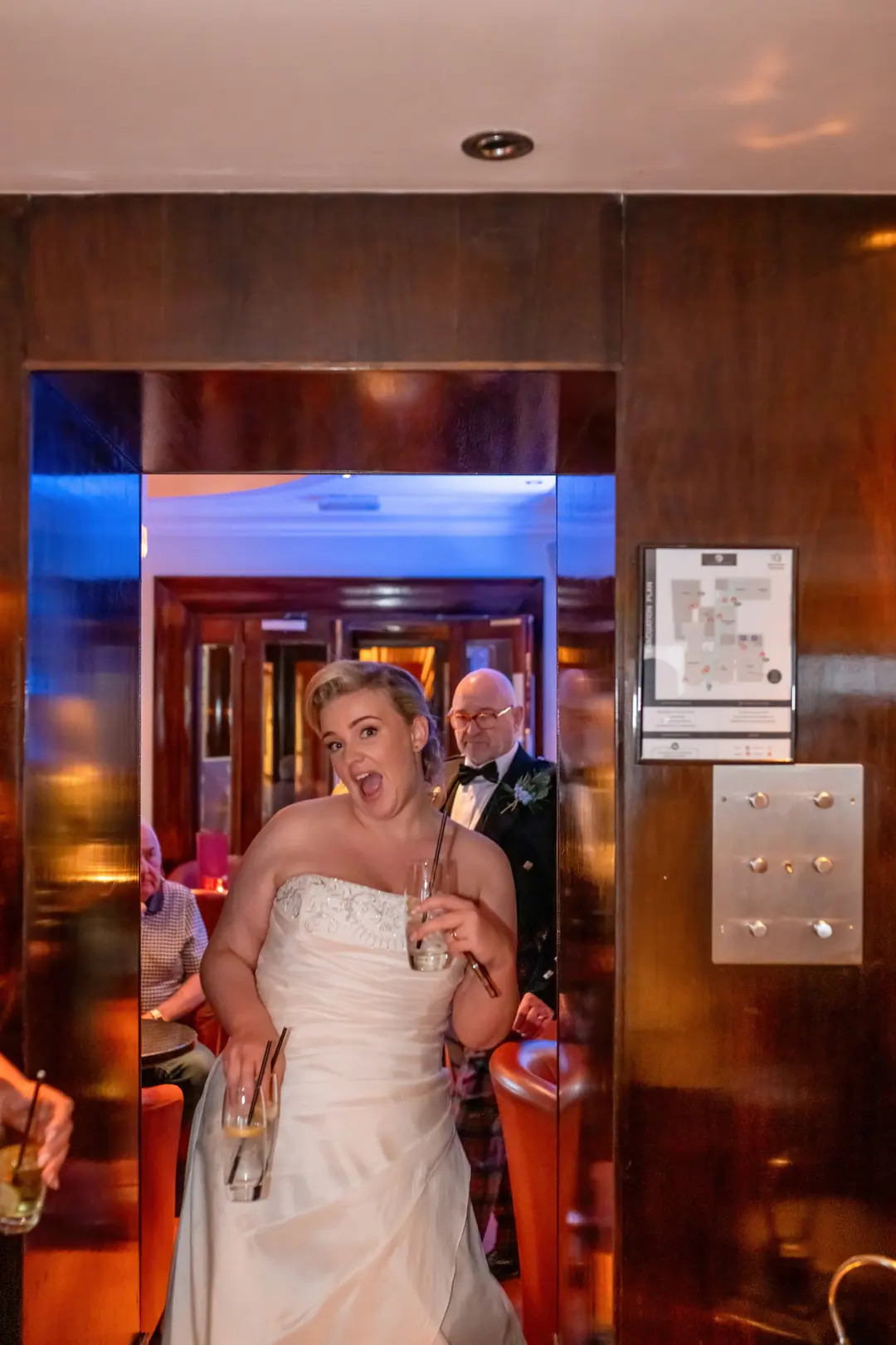 Georgia and Bremner's wedding at the Glenmoriston Townhouse Hotel, Inverness