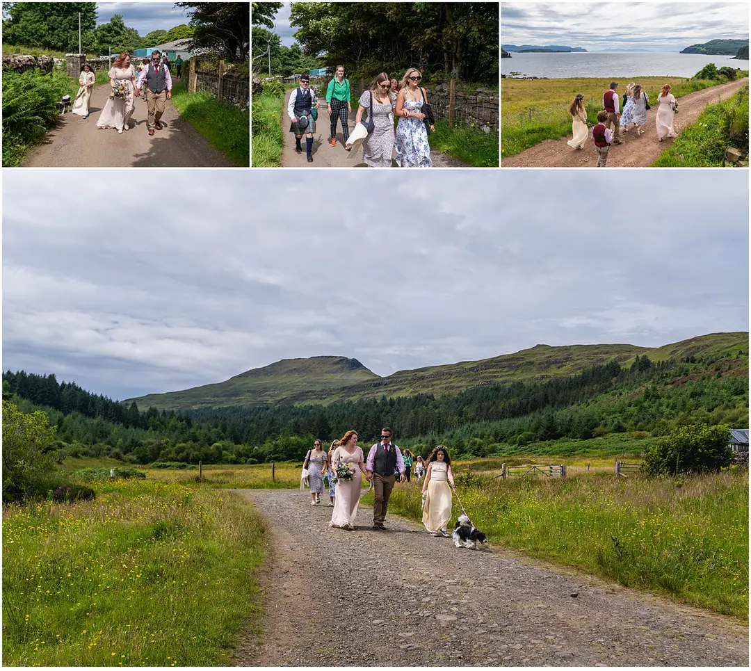 Nick & Lindsey's Orbost Beach Wedding on the Isle of Skye