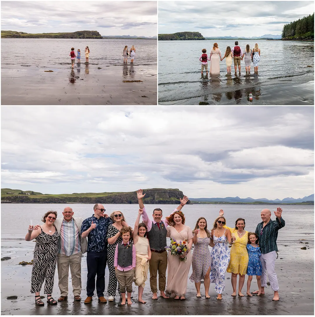 Nick & Lindsey's Orbost Beach Wedding on the Isle of Skye — photograph 4 by Mike Custer