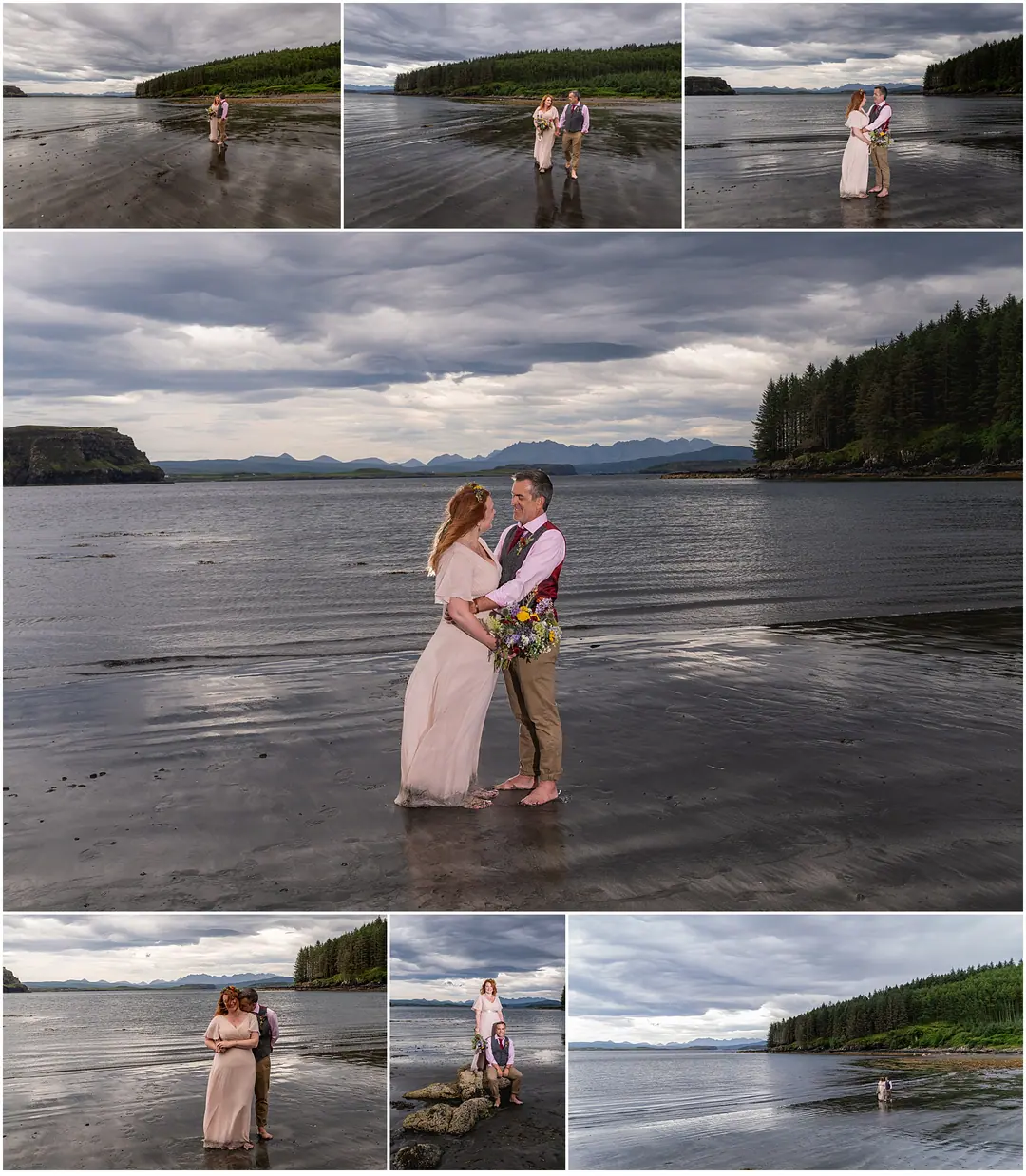 Nick & Lindsey's Orbost Beach Wedding on the Isle of Skye — photograph 5 by Mike Custer