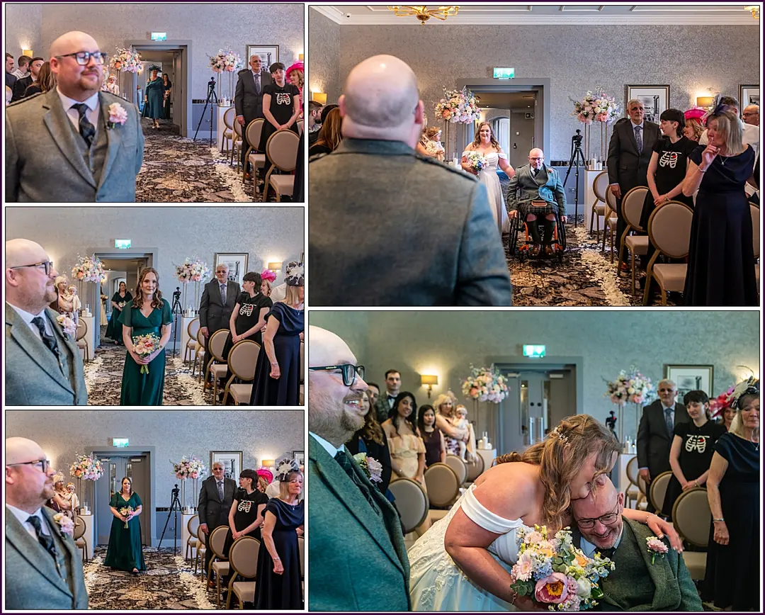Zoey and Andrew’s Wedding at The Seafield Arms Hotel, Cullen — photograph 11 by Mike Custer