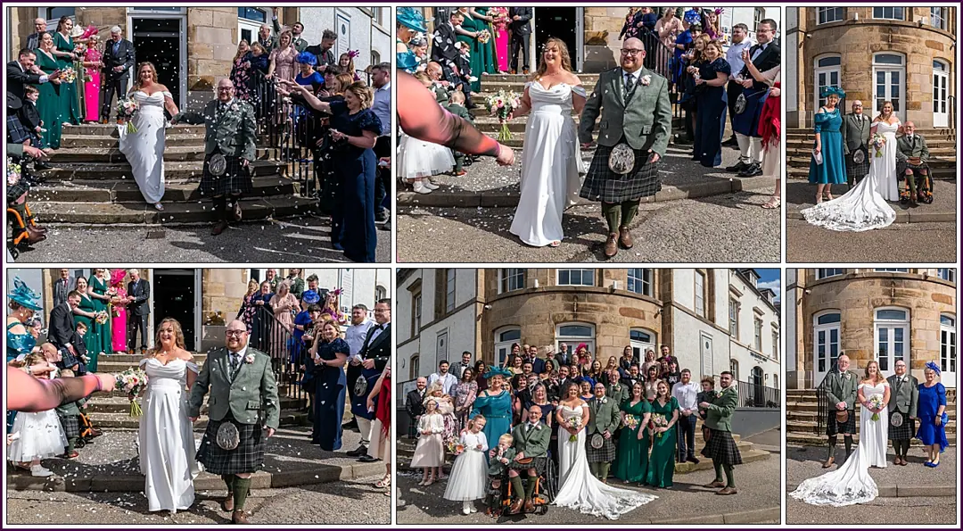 Zoey and Andrew’s Wedding at The Seafield Arms Hotel, Cullen — photograph 13 by Mike Custer