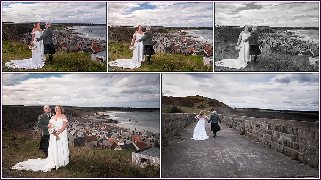 Zoey and Andrew’s Wedding at The Seafield Arms Hotel, Cullen — photograph 14 by Mike Custer