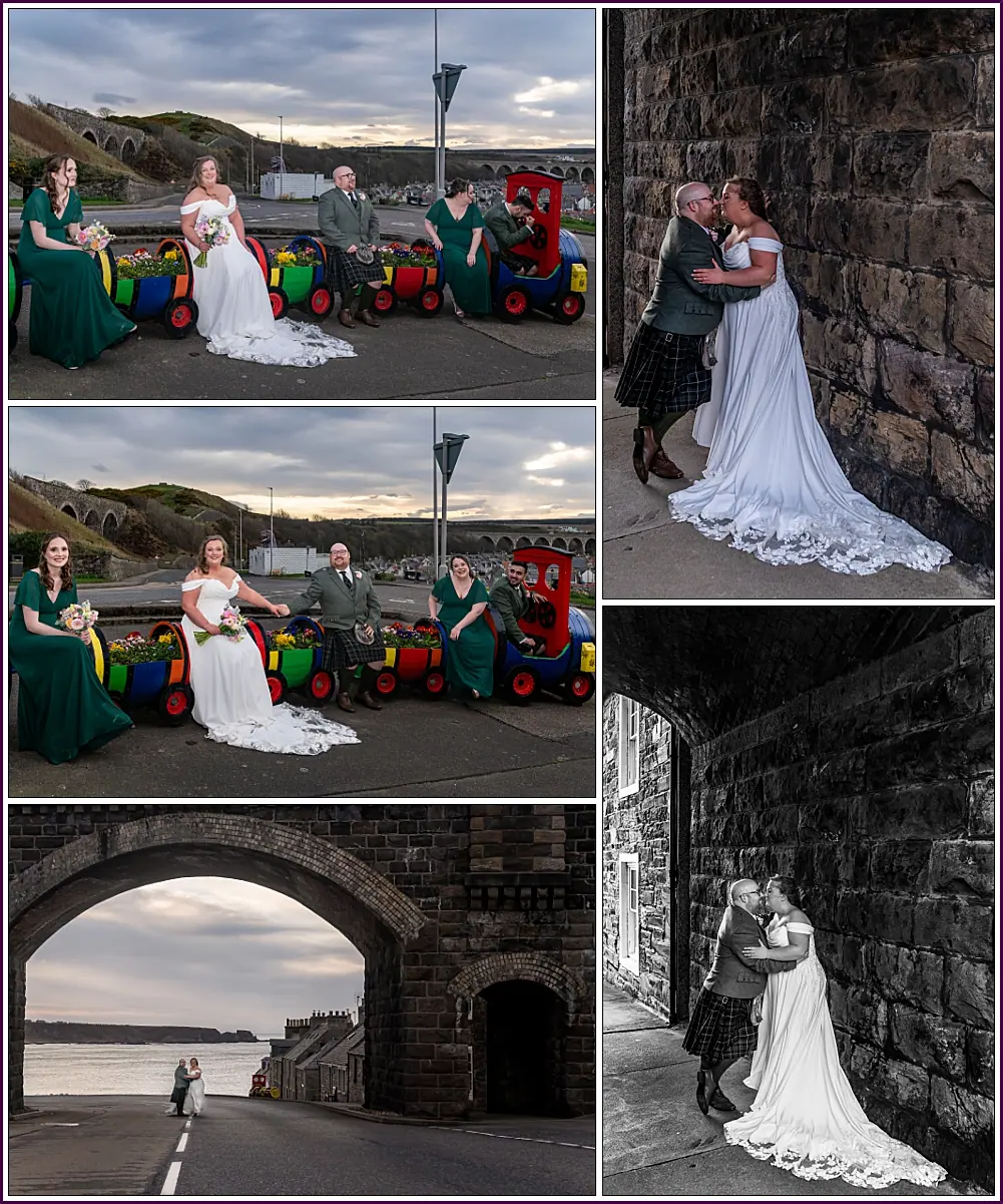 Zoey and Andrew’s Wedding at The Seafield Arms Hotel, Cullen — photograph 19 by Mike Custer