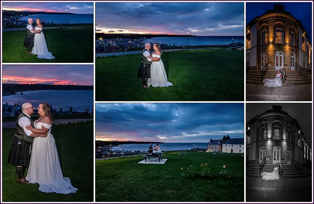 Zoey and Andrew’s Wedding at The Seafield Arms Hotel, Cullen — photograph 23 by Mike Custer
