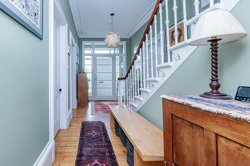 Hallway and staircase