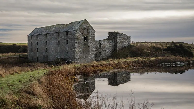 Photographing Ham Mill and Ham Harbour, Caithness — photograph 2 by Mike Custer